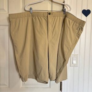 Tommy Bahama 5XLB Khaki Ripstop elastic Waist  Shorts